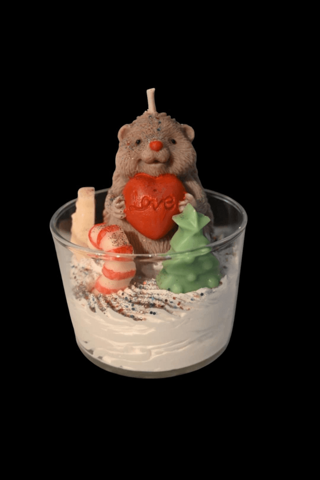 🦔✨ Bougie &quot;Coud’Noël&quot;