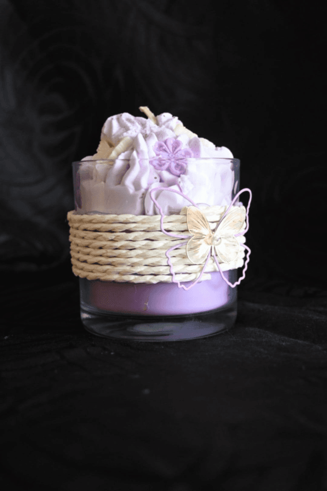 Bougie Papillon – Parfum frais et délicat pour une ambiance légère